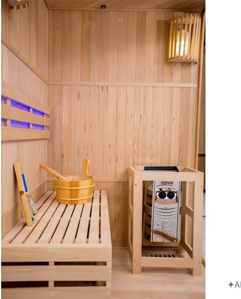BPS-koupelny Finská sauna Relax OSLO2 120x120, 1-2 osoby