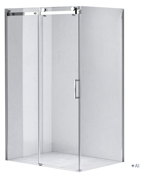 BPS-koupelny Obdélníkový sprchový kout ZBD 900 120x90 cm chrom/transp. - bez vaničky