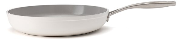 Elmich Nepřilnavá keramická pánev Zen Ø 26 cm - krémově bílá