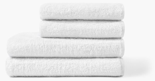 Goldea hotelový froté ručník / osuška bez bordury - 400g/m2 - bílý 50 x 100 cm