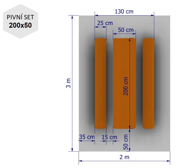 Nůžkový párty stan 2x3 m TENTino SMALL HEXAGON Barva opláštění: 14A - RŮŽOVÁ