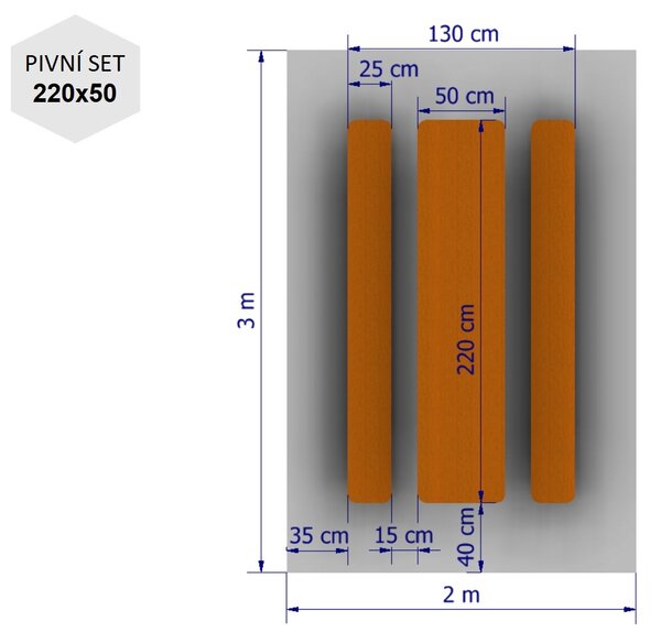 Nůžkový párty stan 2x3 m TENTino SMALL HEXAGON Barva opláštění: 14A - RŮŽOVÁ