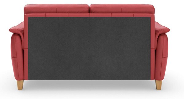 TŘÍMÍSTNÁ POHOVKA, červená, pravá kůže Sit & More - Pohovky, Online Only