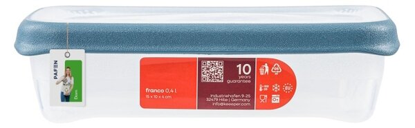 Keeeper Krabička na jídlo, box na potraviny, FRANCO, 0,4L