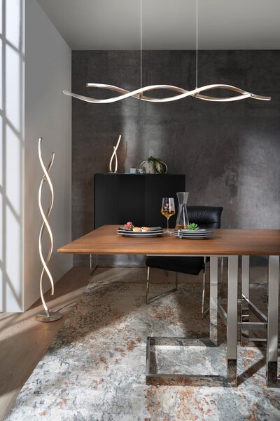 ZÁVĚSNÉ LED SVÍTIDLO, 110/8/140 cm - Závěsná LED svítidla
