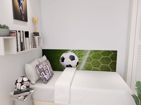 FUGU Fotbalový míč - Ochrana zdi za postel Varianta ochrany zdi: Delší strana postele 200x65 cm