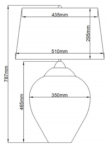 STOLNÍ LAMPA, E27, GU10, 45.7/71.5 cm Elstead Lighting - Stolní lampy