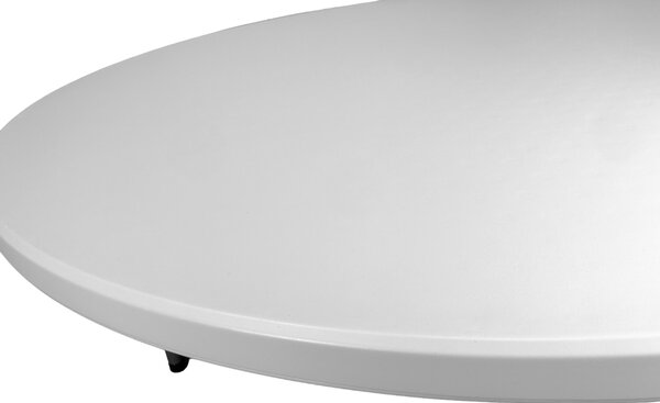 TENTino Kulatý skládací stůl průměr 180 cm, bílý, STL180K