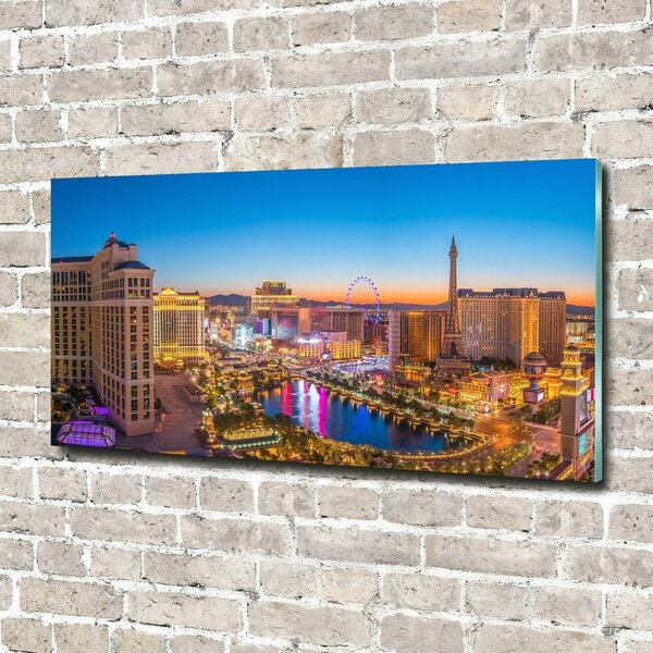 Foto obraz sklo tvrzené Las Vegas USA osh-123858378