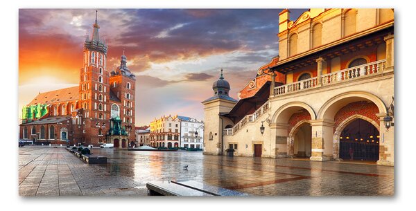 Foto obraz sklo tvrzené Krakov Polsko osh-123877071