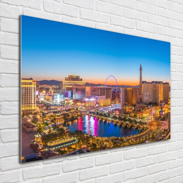 Foto obraz sklo tvrzené Las Vegas USA osh-123858378