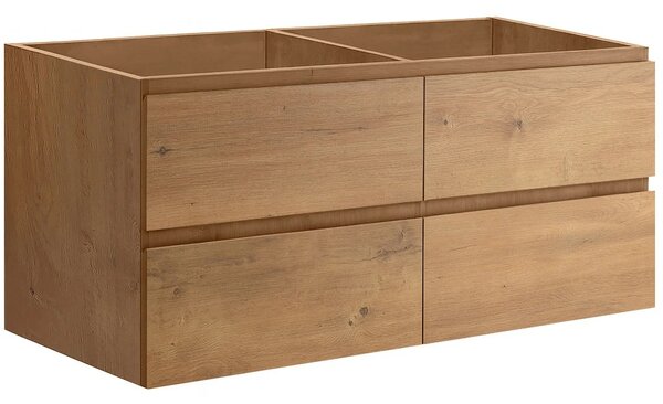 Koupelnová skříňka pod umyvadlo Carole - dub medový - 119x48x45 cm