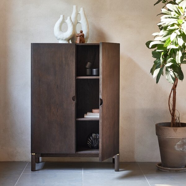 Unique Furniture Dubová komoda Arun 90 x 45,5 cm