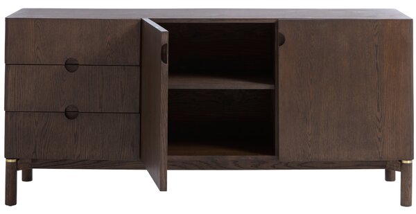 Unique Furniture Dubová komoda Arun 160 x 45,5 cm