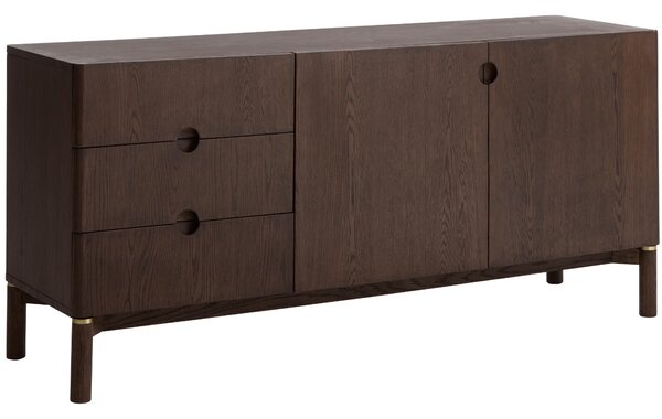 Unique Furniture Dubová komoda Arun 160 x 45,5 cm