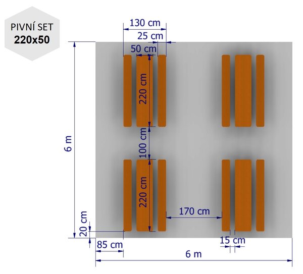Nůžkový párty stan 6x6 m TENTino BIG HEXAGON EXTREME Barva opláštění (Zvolte variantu): 1A - BÍLÁ