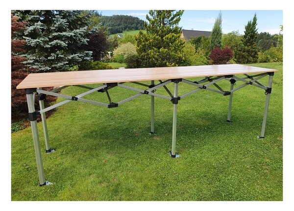 TENTino Skládací profi pult 2,85 m x 75 cm pro nůžkový stan