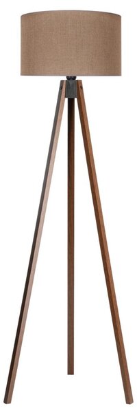 Duolla - Stojací lampa 1xE27/60W/230V pr. 44 cm hnědá/wenge