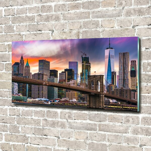 Fotoobraz na skle Manhattan New York osh-126533633