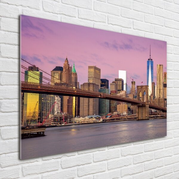 Fotoobraz na skle Manhattan New York osh-127196393