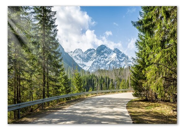 Foto obraz fotografie na skle Cesta Tatry osh-129408685