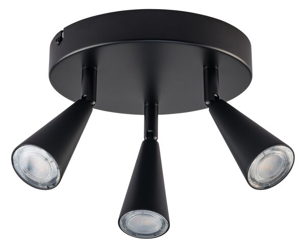 Livarno® Stropní LED svítidlo Freya (stropní svítidlo bodové, černá) (100397843001)