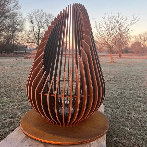 Designové CorTen ohniště (238kg)