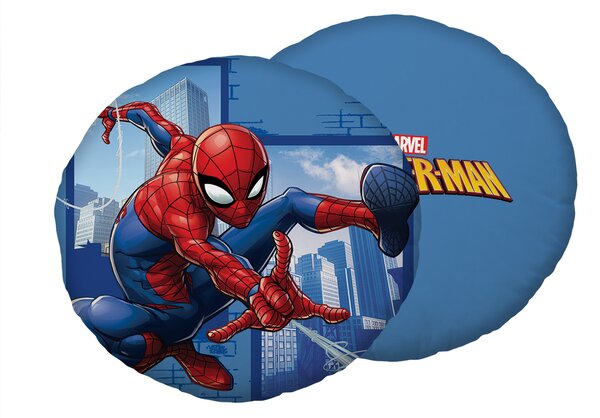 Jerry Fabrics Tvarovaný polštářek Spider-man "Blue 06"