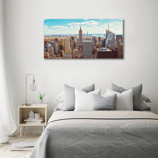 Foto obraz na plátně New York ptačí pohled oc-133162590