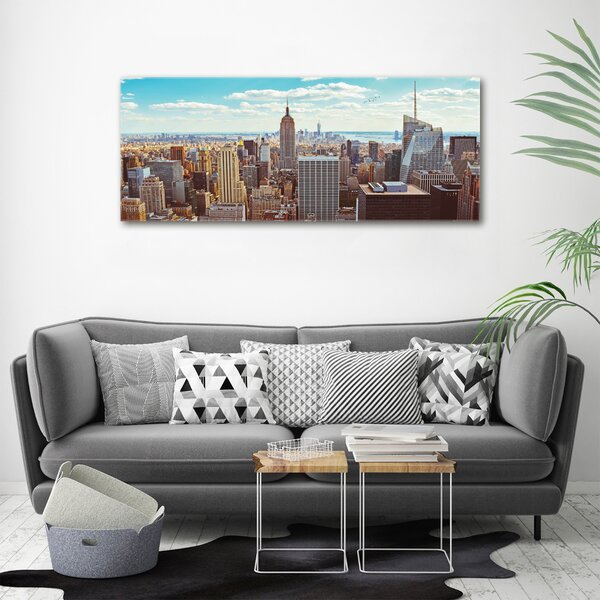 Foto obraz na plátně New York ptačí pohled oc-133162590