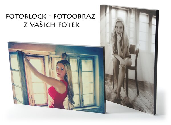 FOTOBLOCK - 50x50cm originální foto obraz z vaší fotky