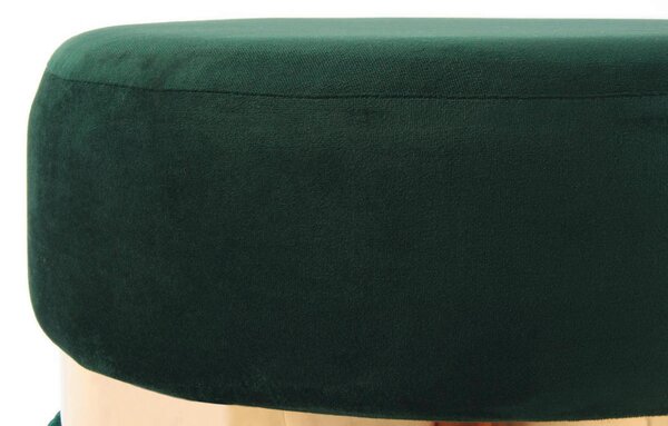 TABURET, kov, plast, textil, 38/45/38 cm MID.YOU - Taburety, Online Only