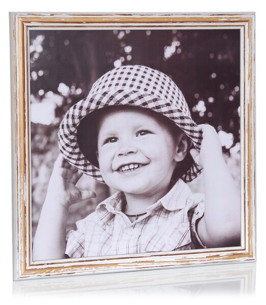 OLD FRAME 30x30cm s paspartou na čtyři fotky