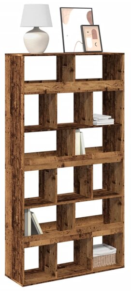 Knihovna old wood 100 x 33 x 187,5 cm kompozitní dřevo 3309382