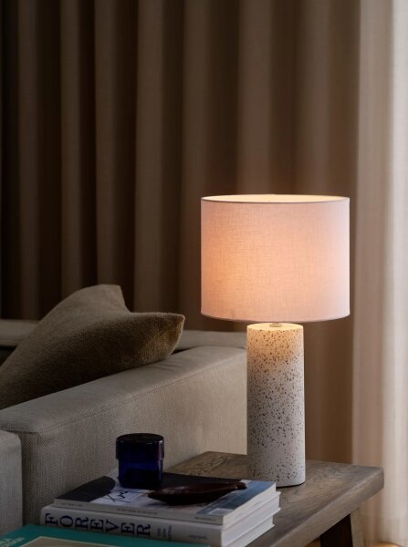 Nordlux - Stolní lampa ANTIGA 1xE27/60W/230V bílá