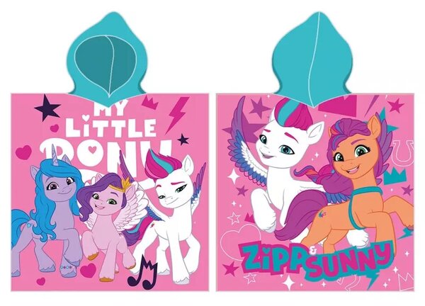 Carbotex dětské pončo My Little Pony Kouzelní Poníci 50x110 cm