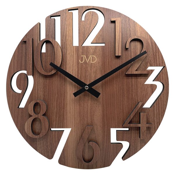 JVD Dřevěné designové hodiny JVD HT113.3