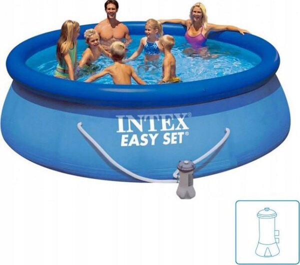 Bazén zahradní nafukovací s pumpou Easy Set 366x76 cm INTEX 28132NP