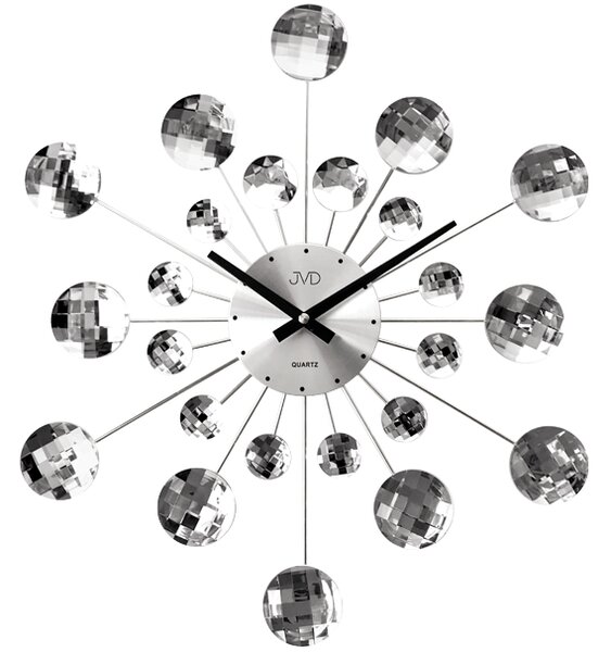JVD Designové skleněné-kovové hodiny JVD HT464.2 ( )