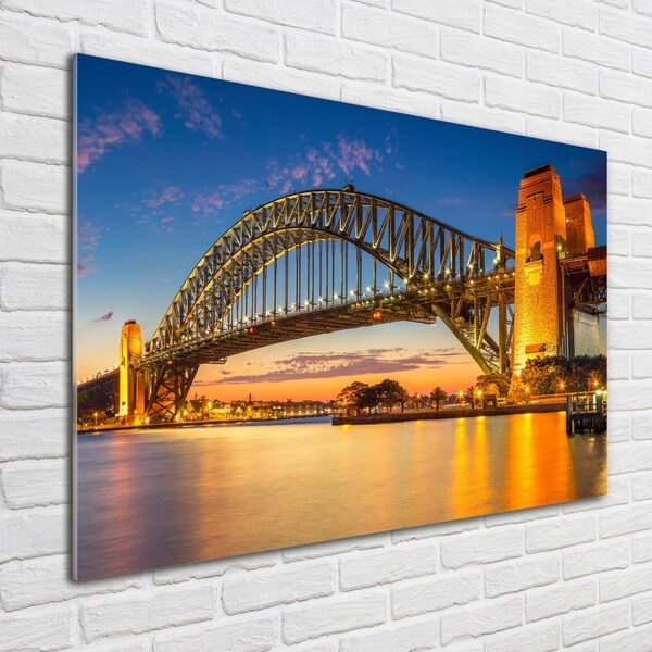 Foto-obraz fotografie na skle Panorama Sydney osh-138664692