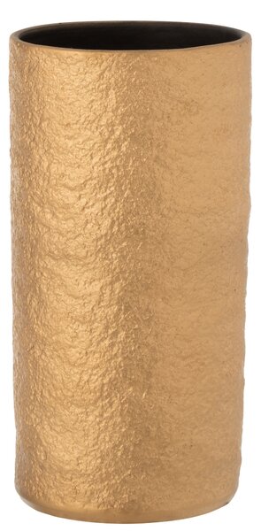 Zlatá keramická váza Gatsby M - Ø16*30 cm - J-Line by Jolipa