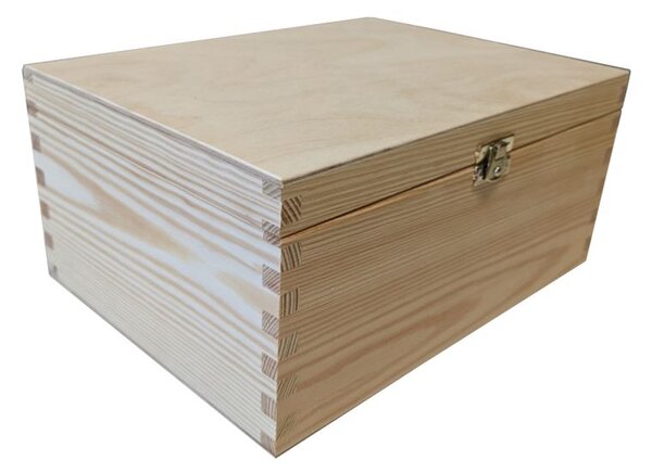 Dřevěný organizační box, 28 x 13 x 21 cm