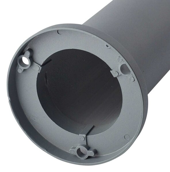 Venkovní sloupkové svítidlo Ideal Lux Tronco PT1 H40 Nero 248295 E27 1x60W IP54 40,5cm černé