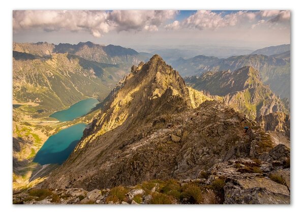 Fotoobraz na skle Mořské oko Tatry osh-144883679
