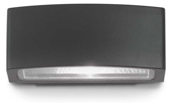 Venkovní nástěnné svítidlo Ideal Lux Andromeda AP1 grigio 158822 šedé 22cm IP55