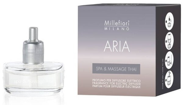 Millefiori Milano - náplň do elektrického difuzéru ARIA, Spa & Massage Thai (Thajské spa a masáž)