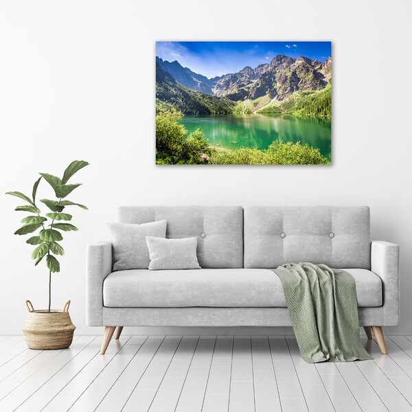 Foto obraz na plátně Mořské oko Tatry oc-148762187