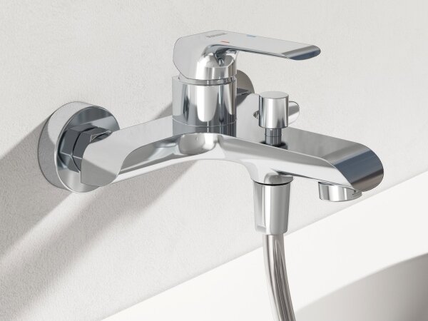 Ravak X070119 - Vanová baterie FLAT lesklý chrom