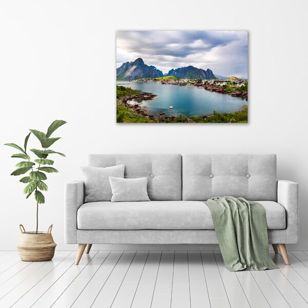 Moderní fotoobraz canvas na rámu Lofoty v Norsku oc-151856257