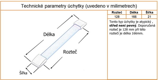 In-Design Nábytková dětská silikonová úchytka SMILE hliník/modrá